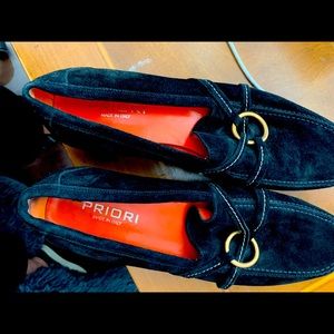 Priori Italian suede loafer size 41